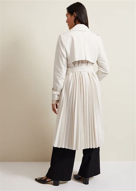 back of trench coat